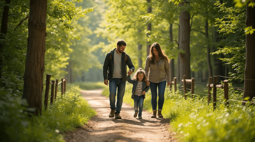 Піші маршрути у Мошногір'ї: Безпечний туризм з дітьми