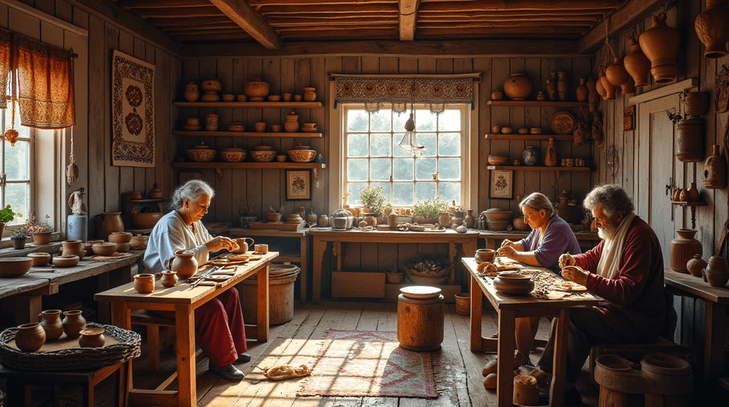 Ремесла Мошногір’я: спадщина ткацтва та деревообробки